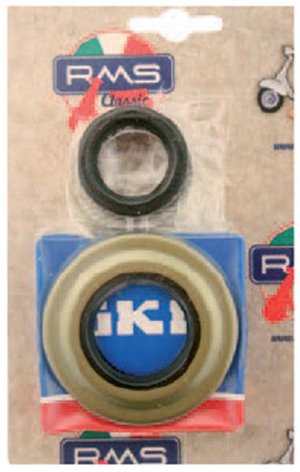 Ložiská kľukovky a tesnenia RMS s o-krúžkami a olejovým tesnením modrá