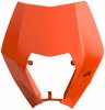 Maska predného svetla POLISPORT oranžová KTM