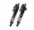 Rear Twinshocks BITUBO Piggyback tank - ADJ: Hydr. spring preload, rebound, compression Black springs - DARK EDITION