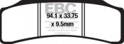 Brzdové obloženie EBC GPFAX673HH