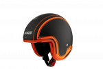 Otvorená helma JET AXXIS HORNET SV ABS royal A4 oranžová matná M