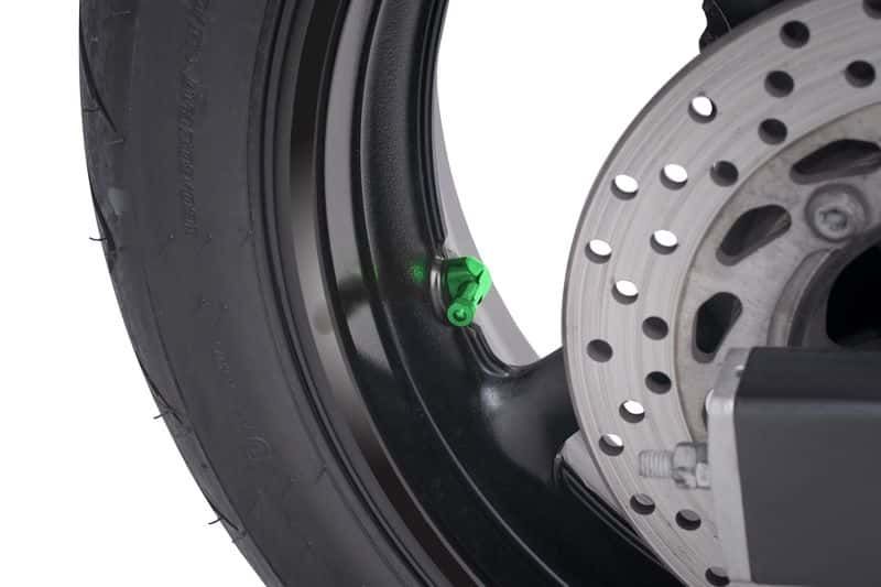 Ventil pre bezdušové kolesá PUIG 8100V zelená D 8,3 mm