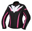 Dámska bunda Tour iXS X56023 RS-1000-ST čierno-bielo-ružová DXL
